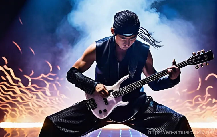 일본 전통 음악 현대적 해석 - **Prompt 1: "Bridging Centuries: Electric Koto Performer in a Neo-Tokyo Alley"**
"A dynamic, ful... 일본 전통 음악 현대적 해석 - **Prompt 1: "Bridging Centuries: Electric Koto Performer in a Neo-Tokyo Alley"**
"A dynamic, ful...